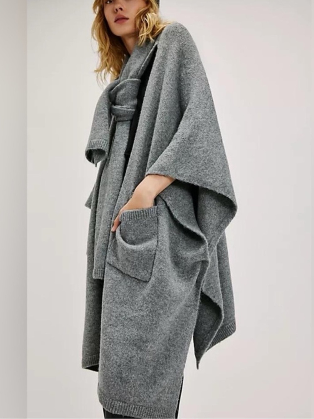 Free people Ellie scarf wrap kimono - Picture 3 of 9